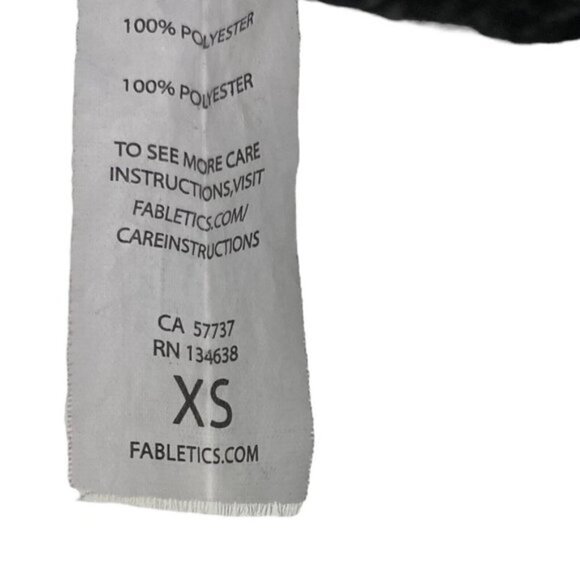 Fabletics Heathered Charcoal Grey Yukon Hooded Sweatshirt Tunic Dress Pockets XS - Picture 12 of 12